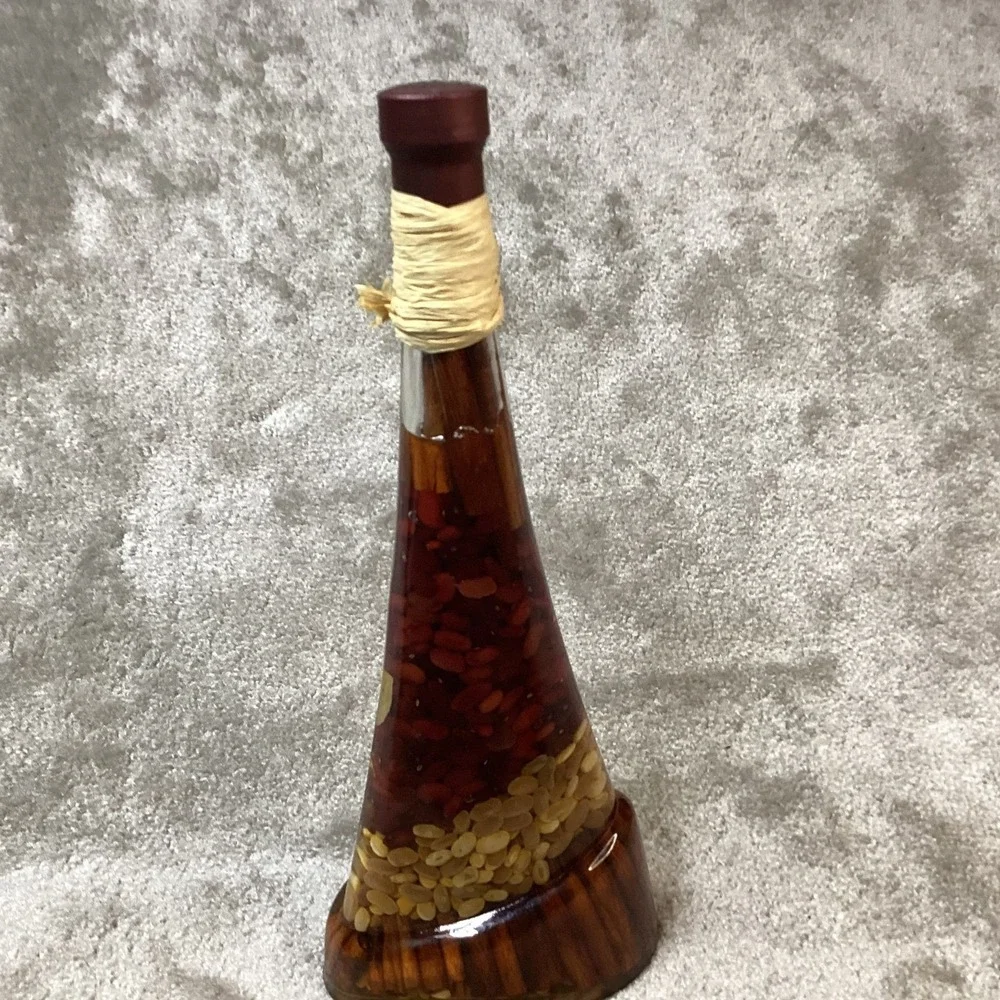 Shonefields Infused Vinegar/ Oil Decorative Bottle Kitchen Herbs Sculpture Art